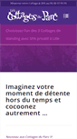 Mobile Screenshot of lescottagesduparc.fr